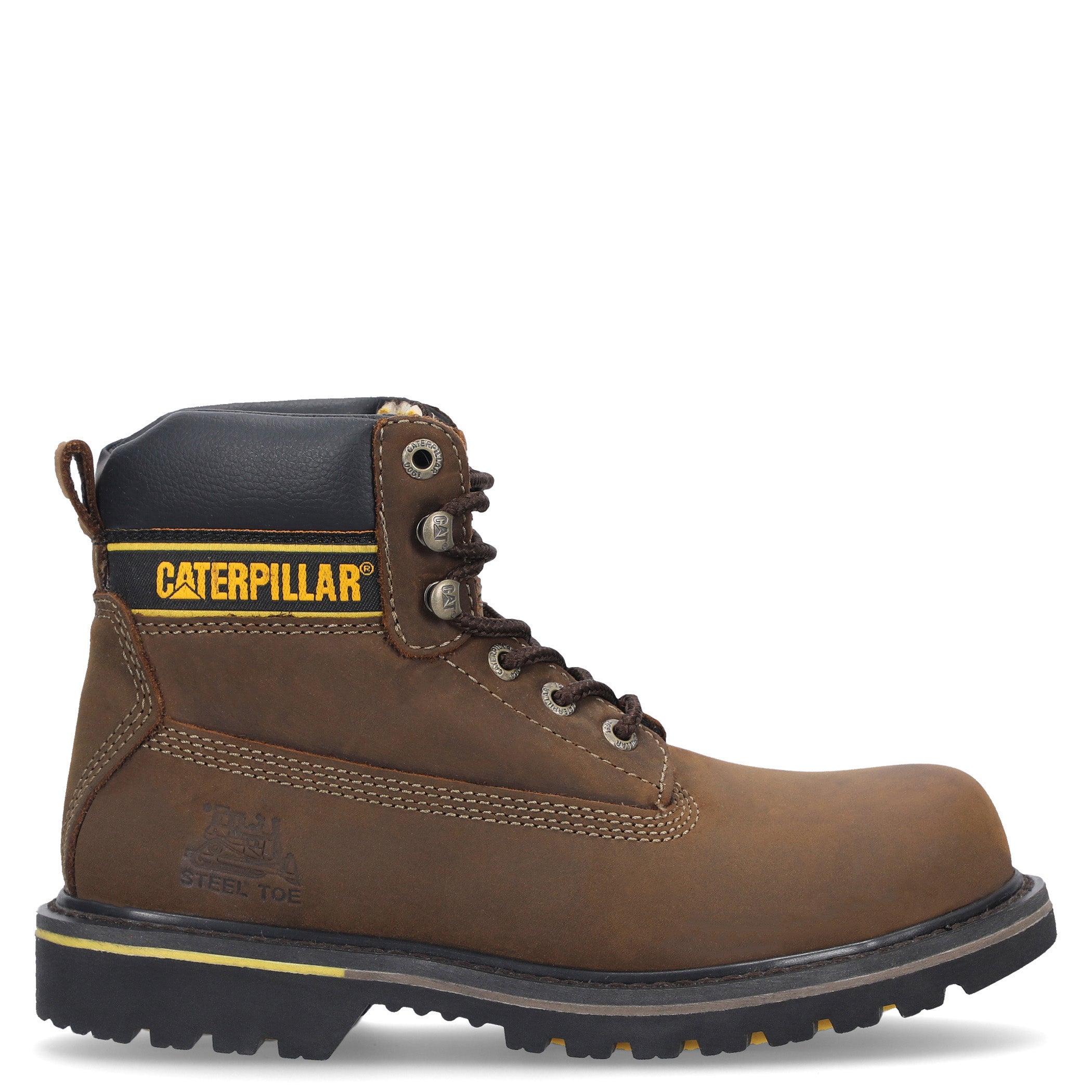 BOTAS HOLTON ST INDUSTRIAL COLOR CAFE PARA HOMBRE – CAT MX