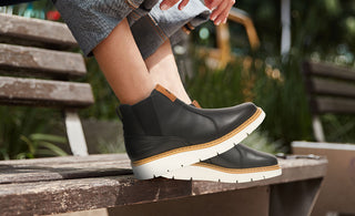 Construye outfits clásicos con botas