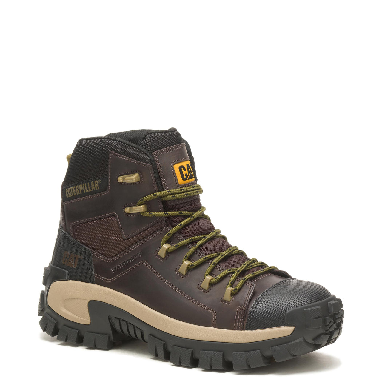 Cat Footwear Invader Hi Stivali Uomo Con Puntale In Acciaio - Nero, Taglia 44