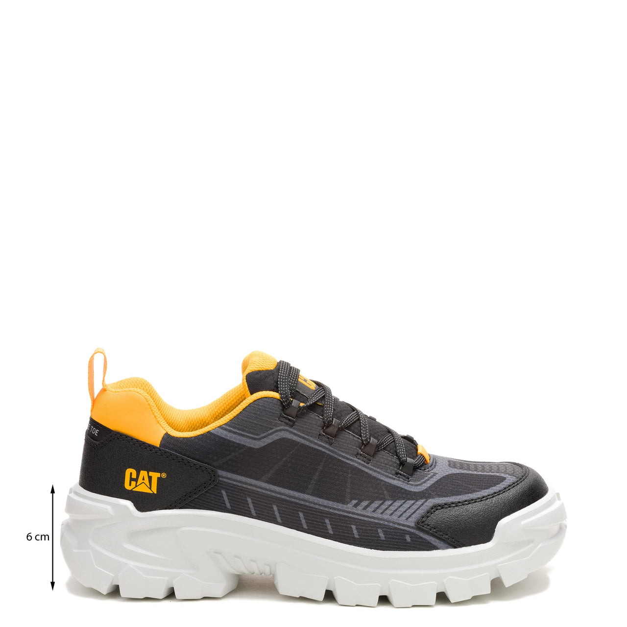 Scarpe Antinfortunistiche CAT Invader Sport Lo Mesh – Uomo, Leggere Con Puntale Composito, Nero, Taglia 45 - 6