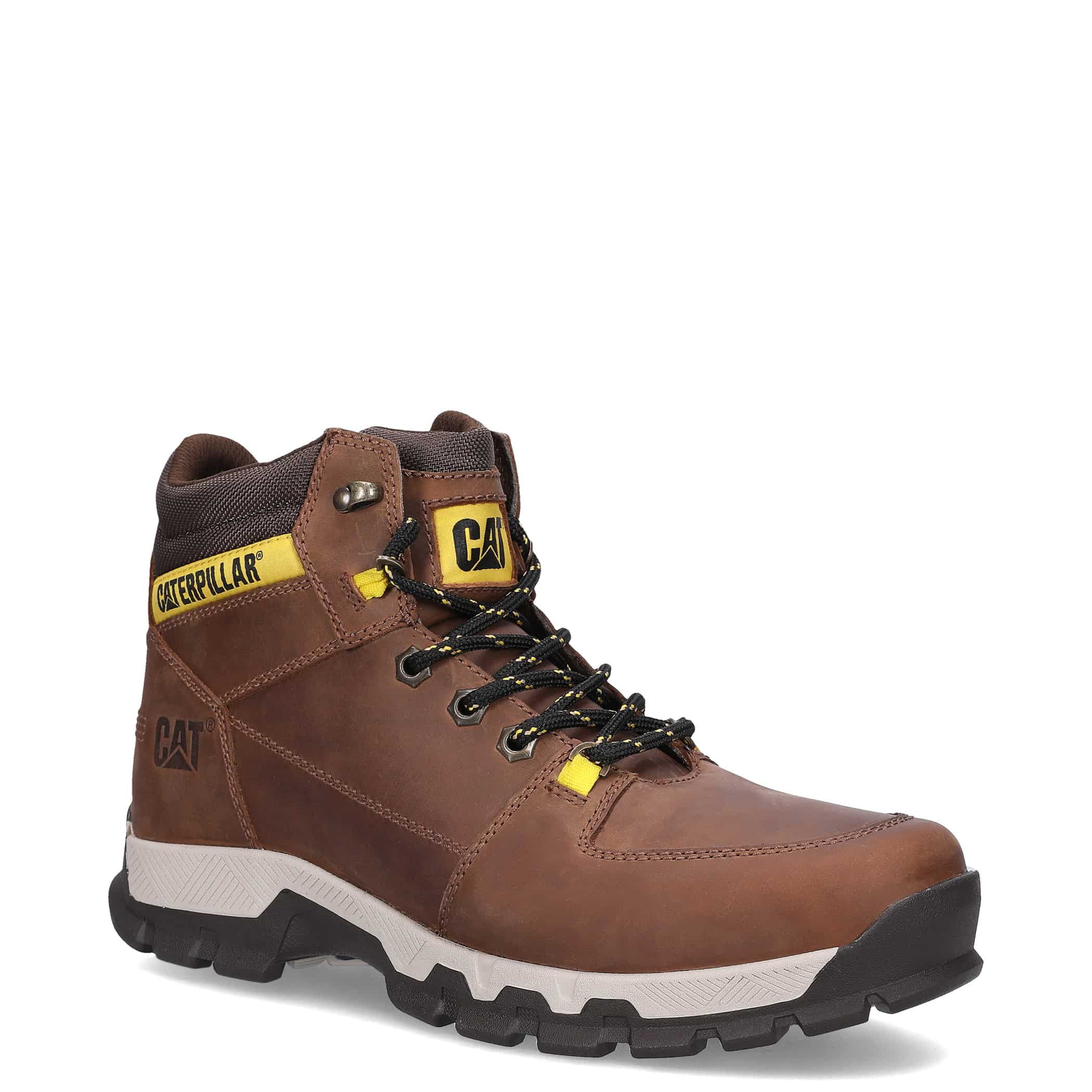 Zapatos de piel caterpillar para hombre piel de ante casual